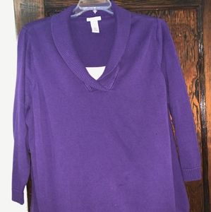 Purple blouse